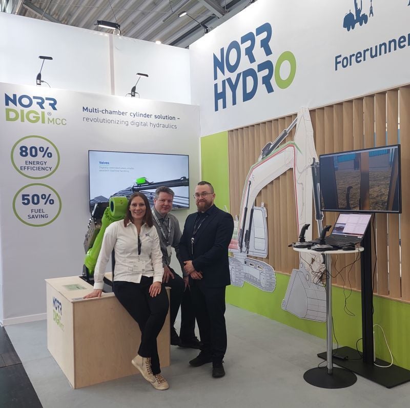 Norrhydro in Bauma Norrhydro in Bauma