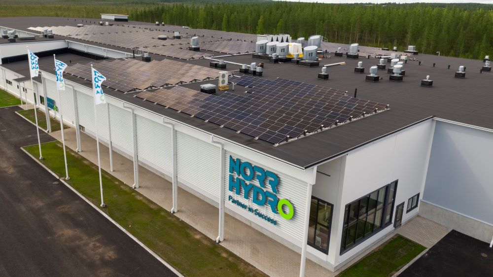 Gold-level LEED certification for Norrhydro's new production facility