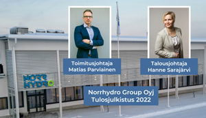 Norrhydro Group Tulosjulkistustilaisuus_tallenne