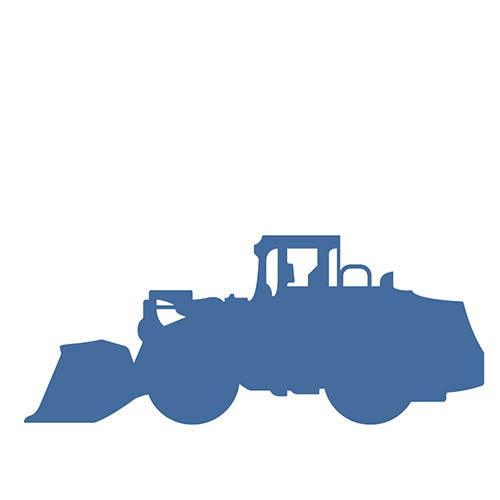 Hydraulic cylinders for wheel loaders